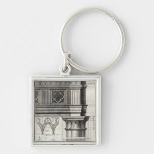 Porte-clés L'Entablature et le capital gothiques