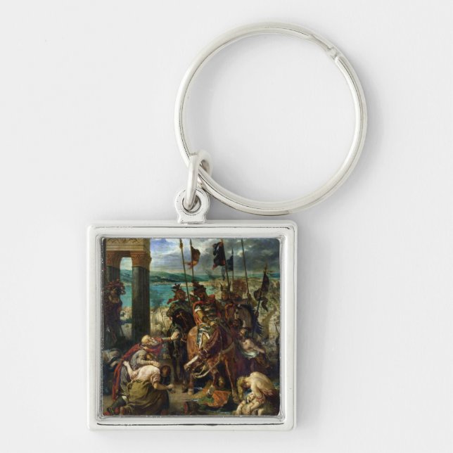 Porte-clés L'entrée des croisés dans Constantinople (Devant)