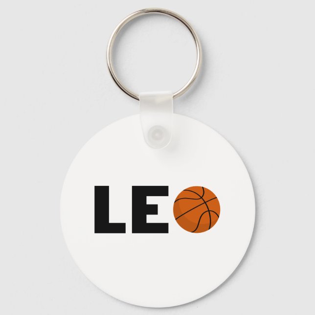 Porte-clés Leo Basket (Recto)