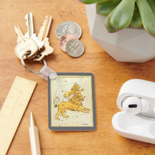 Porte-clés Léo le Lion Constellation Vintage Urania's Mirror