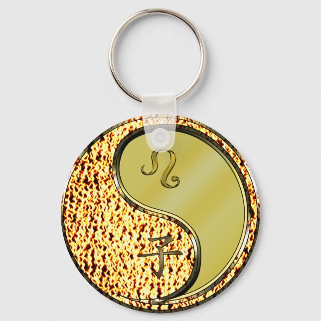 Porte-clés Leo & Rat Métal (Recto)