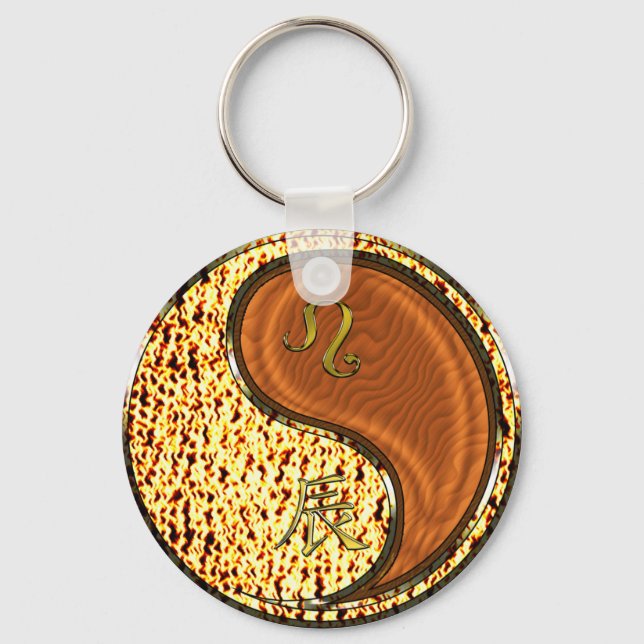Porte-clés Leo & Wood Dragon (Recto)