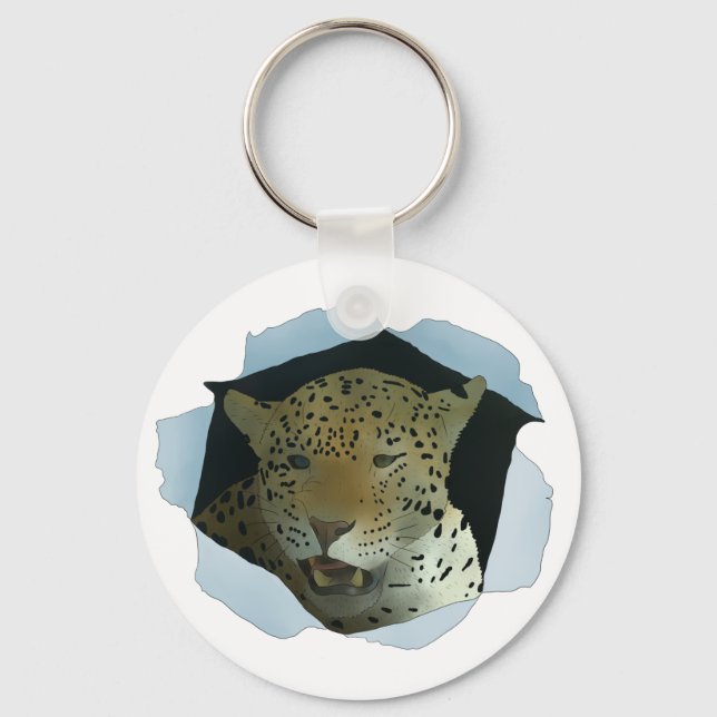 Porte-clés Leopard (Recto)