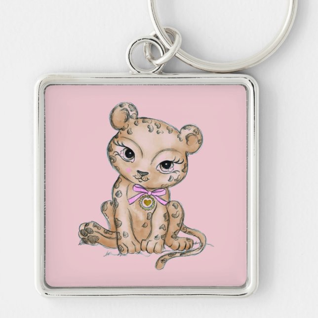 Porte-clés Leopard (Devant)