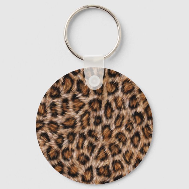 Porte-clés Leopard Spots Pour Jaguar Animal Cat Pattern.j (Recto)