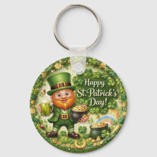 Porte-clés Leprechaun de la Saint-Patrick