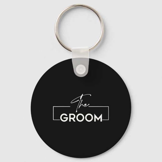 Porte-clés L'équipe de marié que je fais Crew Bachelor Weddin (Recto)