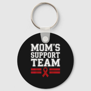 Porte-clés L'équipe de soutien de maman famille cancer myélom