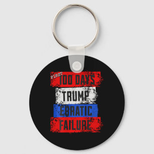 Porte-clés Les 100 premiers jours de Trump : échec erratique,