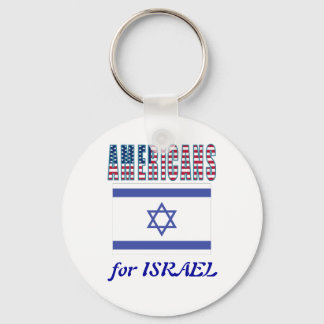 Porte-clés Les Américains pour Israël Porte - clé