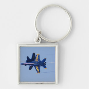 Porte-clés Les anges bleus exécutent le passage sur le fil du