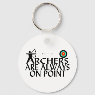 Porte-clés Les archers sont toujours sur le point