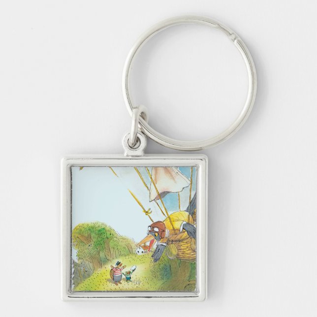 Porte-clés Les aventures de Ted, d'Ed et de Caroll (Devant)