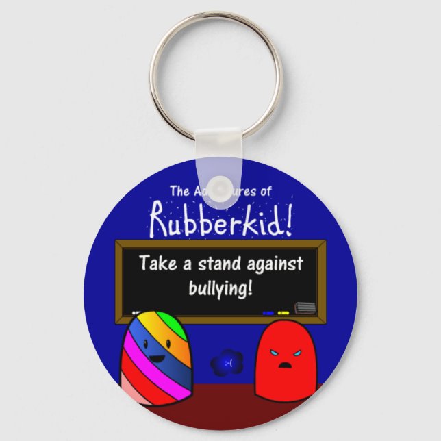 Porte-clés Les aventures du Porte - clé Rubberkid (Recto)