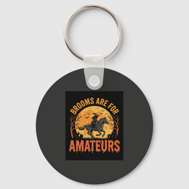 Porte-clés Les Balais de Chevalier de Sorcière d'Halloween So (Recto)