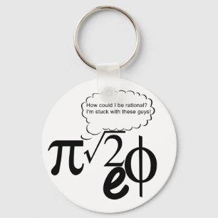 Porte-clés Les Buddies irrationnels