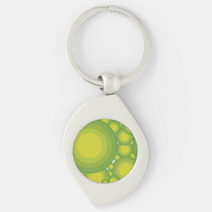 Porte-clés Les bulles vertes