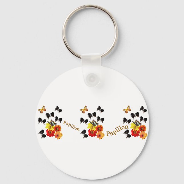 Porte-clés Les cadeaux Papillon Lovers (Recto)