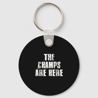 Porte-clés Les champions sont ici motivation gym sports trava