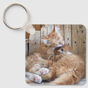 Porte-clés Les chats bouddhistes