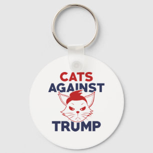Porte-clés Les chats contre Trump