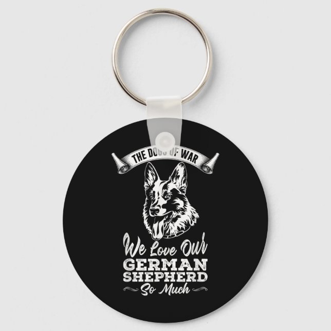 Porte-clés Les Chiens De La Guerre, Nous Aimons (Recto)