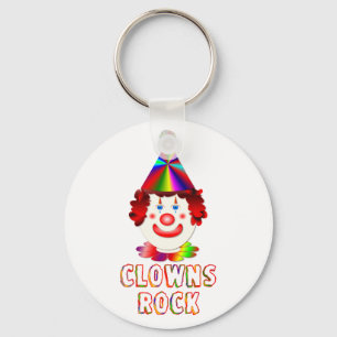 Porte-clés Les clowns rockent