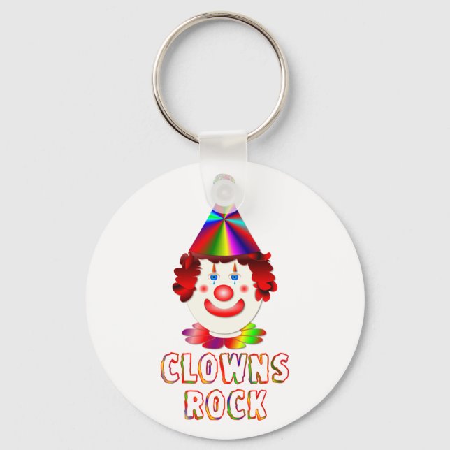 Porte-clés Les clowns rockent (Recto)
