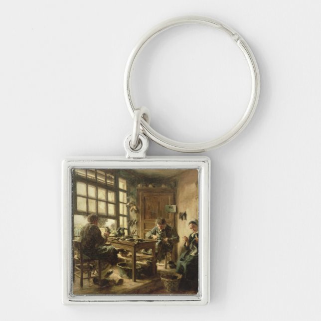 Porte-clés Les cordonniers, 1880 (Devant)