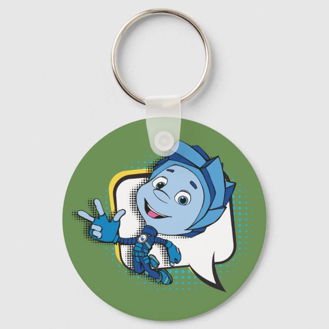 Porte-clés Les correctifs | Fixie Comics - Joyful Nolik (Recto)