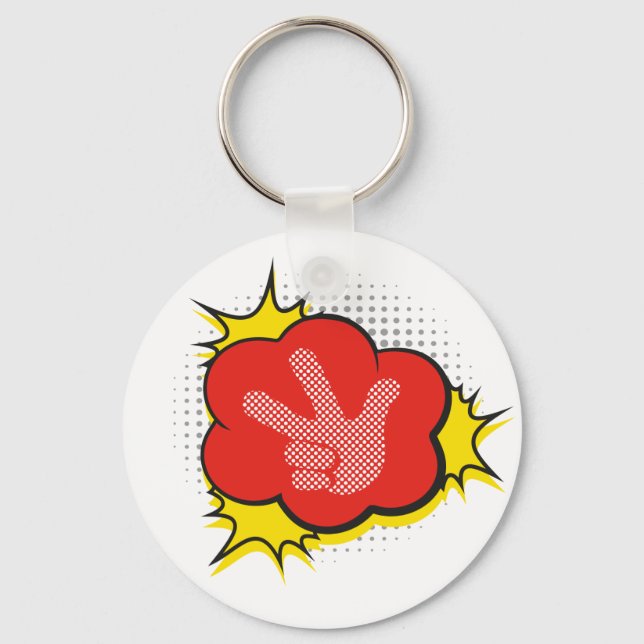 Porte-clés Les correctifs | Fixie Comics - Tideesh! (Recto)