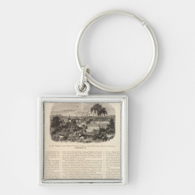 Porte-clés Les crayons de plomb d'AW Faber (Devant)