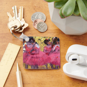 Porte-clés Les danseurs roses, avant le ballet par Edgar Dega