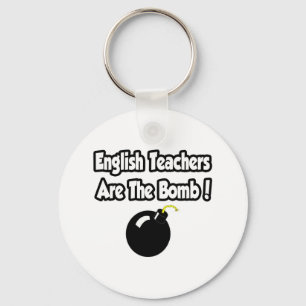 Porte-clés Les Enseignants Anglais Sont La Bombe !