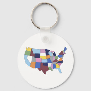 Porte-clés LES Etats-Unis