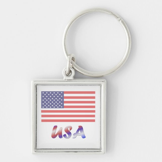 Porte-clés Les ETATS-UNIS (3) (Devant)