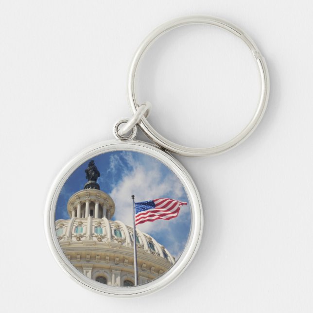 Porte-clés Les Etats-Unis, Colombie, Washington DC, bâtiment (Devant)