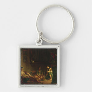 Porte-clés Les femmes d'Alger dans leur harem, 1847-49