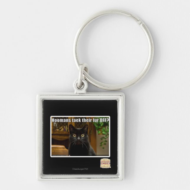 Porte-clés Les femmes de chambre s'arrachent la fourrure ? (Devant)