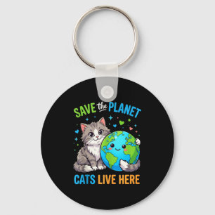 Porte-clés Les femmes de la journée de la Terre sauvent la pl