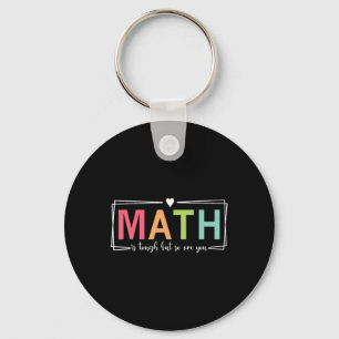 Porte-clés Les femmes Les maths c'est dur mais vous aussi Pro