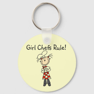 Porte-clés Les filles chefs règnent