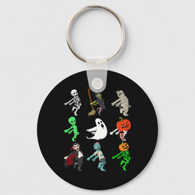 Porte-clés Les Filles de Halloween (Recto)