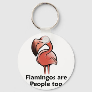 Porte-clés Les Flamants roses sont les gens aussi
