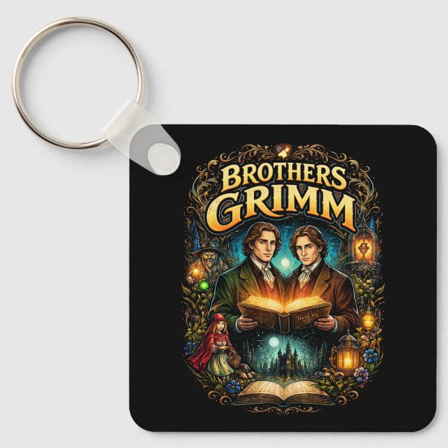 Porte-clés Les frères Grimm (Recto)