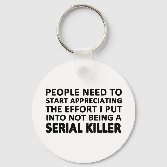 Porte-clés Les gens doivent commencer à apprécier (Recto)