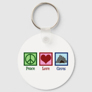 Porte-clés Les grottes de Peace Love