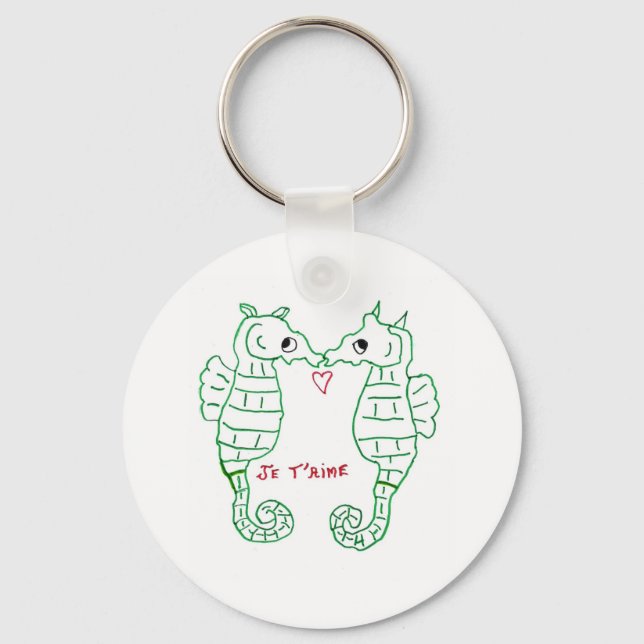Porte-clés LES HIPPOCAMPES AMOUREUX.jpg (Recto)