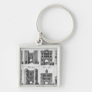 Porte-clés Les huit portes de la ville de Londres
