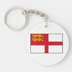 Porte-clés Les Îles Anglo-Normandes - drapeau de Sark
